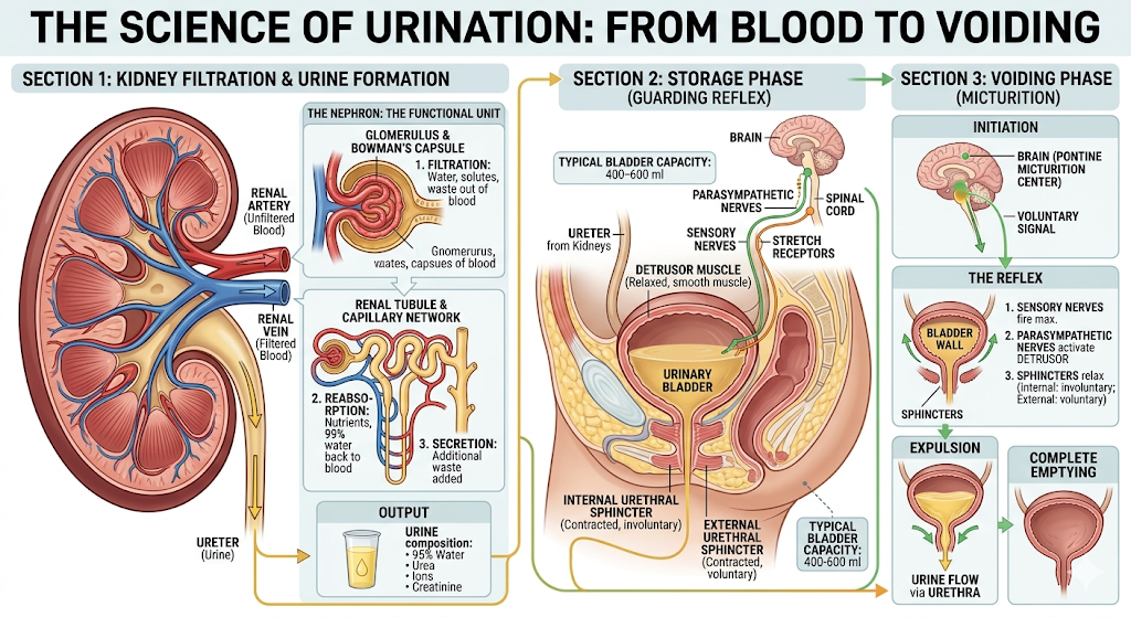 THE SCIENCE OF URINATION