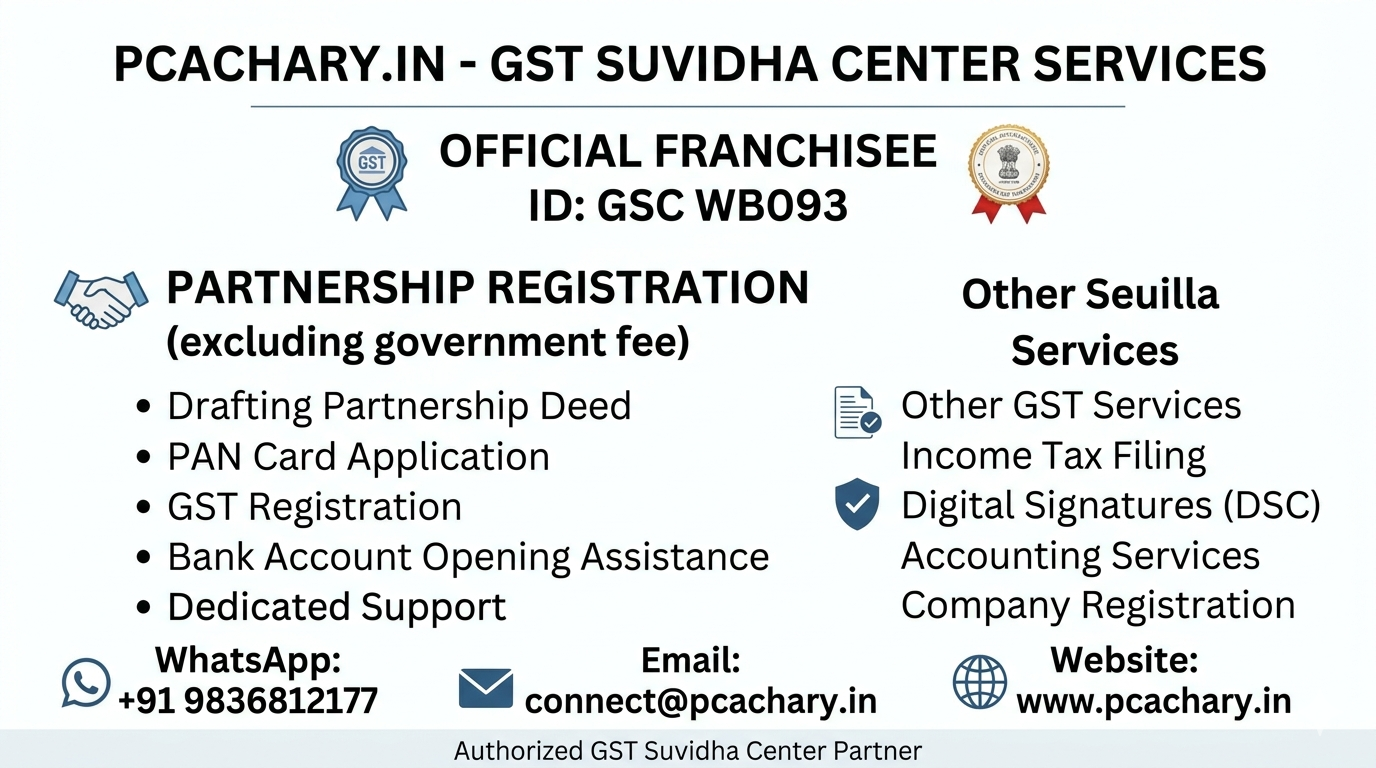2026/03/1000490500.png Partnership Registration( excluding govt. fee )